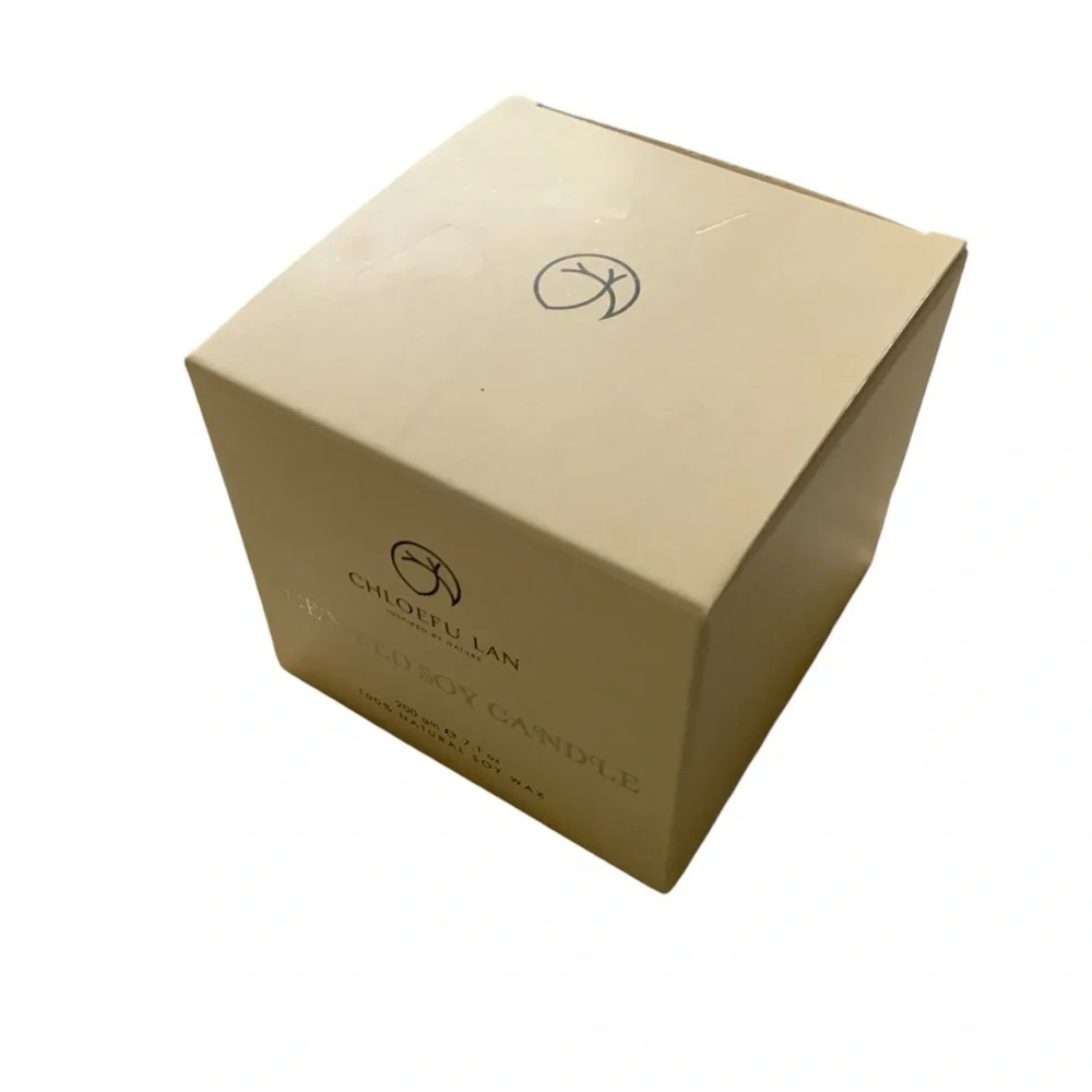 Chloefu L’an Scented Lemongrass Soy Candle, 7.1 oz